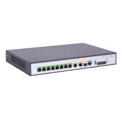 HPE Networking Comware Router 1GbE and Combo 2GbE WAN 8GbE LAN PoE MSR958, Ethernet-WAN, Gigabit Ethernet, Grau Networking Comware Router 1GbE and Combo 2GbE WAN 8GbE LAN PoE MSR958