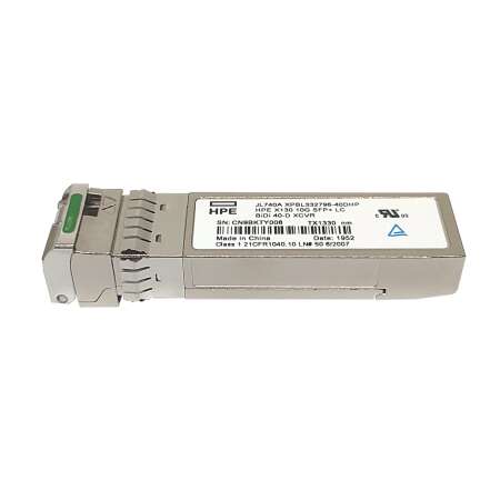 HPE Aruba Networking 50G BiDi 40km-Downstream 1314/1289 Transceiver, 50 Gbit/s, 40000 m Networking 50G BiDi 40km-Downstream 1314/1289 Transceiver
