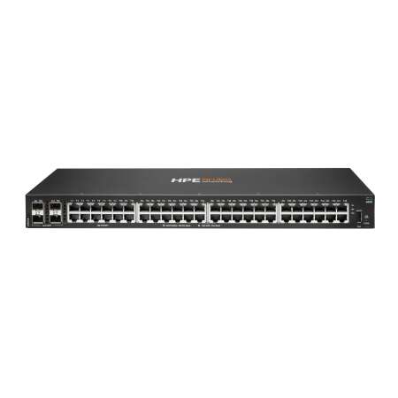 HPE Aruba Networking CX 6000 48p 10M/100M/1G 4p SFP 1G TAA Switch Networking CX 6000 48p 10M/100M/1G 4p SFP 1G TAA Switch