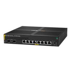 HPE Aruba Networking CX 6000 8p 10M/100M/1G Class4 PoE 2p SFP 1G 67W TAA Switch, Power over Ethernet (PoE) Networking CX 6000 8p 10M/100M/1G Class4 PoE 2p SFP 1G 67W TAA Switch