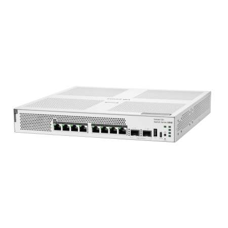 HPE Networking Instant On Switch 8p Gigabit CL4 PoE 2p SFP 124W 1840, Managed, L2, Gigabit Ethernet (10/100/1000), Power over Ethernet (PoE), Rack-Einbau Networking Instant On Switch 8p Gigabit CL4 PoE 2p SFP 124W 1840