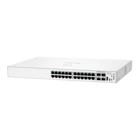 HPE Networking Instant On Switch 24p Gigabit 4p SFP 1840, Managed, L2, Gigabit Ethernet (10/100/1000), Rack-Einbau Networking Instant On Switch 24p Gigabit 4p SFP 1840