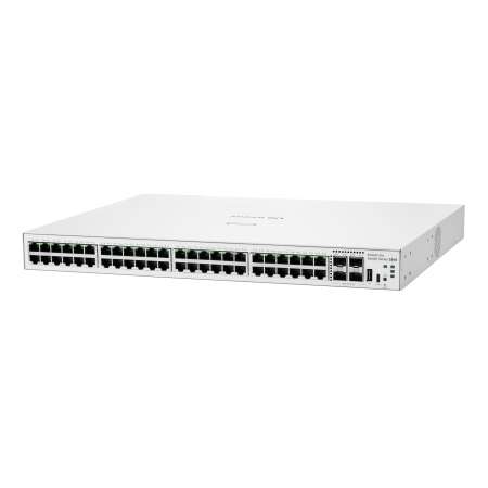 HPE Networking Instant On Switch 48p Gigabit 4p SFP 1840, Managed, L2, Gigabit Ethernet (10/100/1000), Rack-Einbau Networking Instant On Switch 48p Gigabit 4p SFP 1840