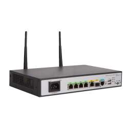 HPE MSR954-W 1GbE SFP (WW) 2GbE-WAN 4GbE-LAN Wireless 802.11n CWv7, Wi-Fi 4 (802.11n), Einzelband (2,4GHz), Eingebauter Ethernet-Anschluss, Grau MSR954-W 1 GbE SFP (WW) 2 GbE-WAN 4 GbE-LAN Wireless 802.11n CWv7 Router
