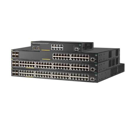 HPE Aruba Networking 2930F 8G PoE+ 2SFP+ TAA-compliant Switch, Managed, L3, Gigabit Ethernet (10/100/1000), Power over Ethernet (PoE), Rack-Einbau, 1U Networking 2930F 8G PoE+ 2SFP+ TAA-compliant Switch