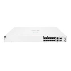 HPE Networking Instant On Switch 8p Gigabit CL4 4p SR2.5G CL6 PoE 2p 10GBT 2p SFP+ 480W 1960, Managed, L2+, Gigabit Ethernet (10/100/1000), Power over Ethernet (PoE), Rack-Einbau, Wandmontage Networking Instant On Switch 8p Gigabit CL4 4p SR2.5G CL6 PoE 2