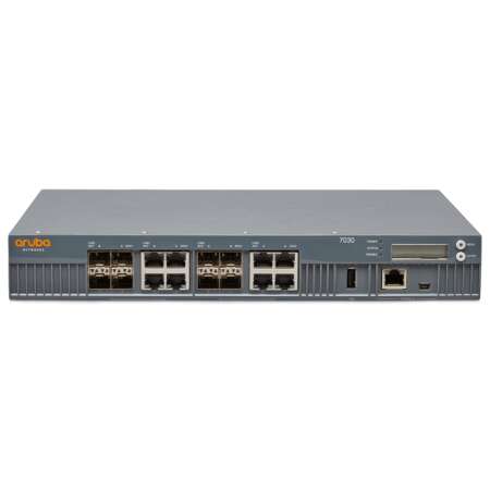 HPE 7030 (RW), 8000 Mbit/s, 4096 Benutzer, IEEE 802.11ad, IEEE 802.11ax, 10,100,1000 Mbit/s, 3DES, AES, Kabelgebunden 7030 (RW) 8p Dual Pers 10/100/1000BASE-T/1GBASE-X SFP 64 AP & 4K Clients Controller - Refurbished