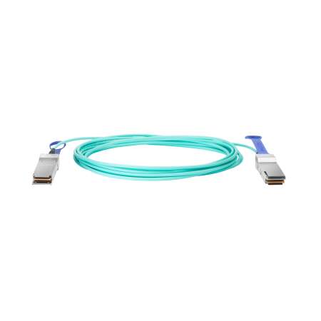 HPE 100GbE QSFP28 to QSFP28 5m Active Optical Cable, 5 m, QSFP28, QSFP28 100GbE QSFP28 to QSFP28 5m Active Optical Cable