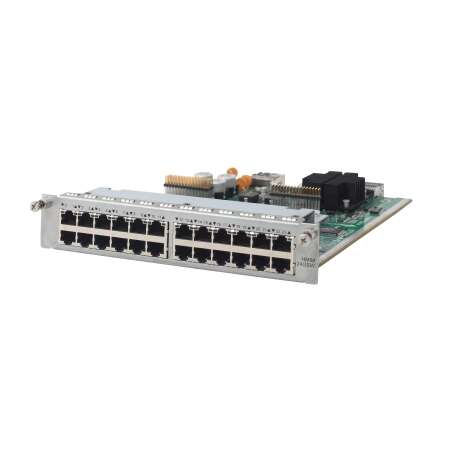 HPE Networking Comware MSR 24-port Gig-T Switch HMIM Module, Gigabit Ethernet, 1000 Mbit/s, 1000BASE-T, HP MSR, 210 mm, 239,9 mm Networking Comware MSR 24-port Gig-T Switch HMIM Module