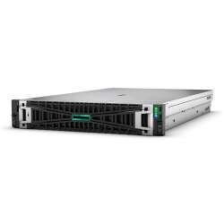 HPE ProLiant DL380 Gen11 4510 2.4GHz 12c 1P 2x32GB-R 8SFF MR408i-o NC BCM5719 2x1000W PS EU Server, 2,4 GHz, 4510, 64 GB, DDR5-SDRAM, 1000 W, Rack (2U) ProLiant DL380 Gen11 4510 2.4GHz 12c 1P 2x32GB-R 8SFF MR408i-o NC BCM5719 2x1000W PS EU Server