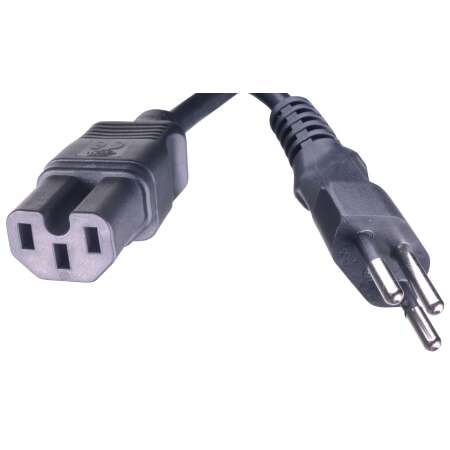 HPE Networking 2.5M C15 to SEV 6534-2 TYP12 Power Cord, 2,5 m, C15-Koppler HP 2.5M C15 to SEV 6534-2 TYP12 Power Cord