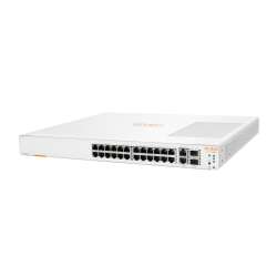 HPE Aruba Instant On 1960 24G 2XGT 2SFP+ (x5), Managed, L2+, Gigabit Ethernet (10/100/1000), Vollduplex, Rack-Einbau, 1U Instant On 1960 24G 2XGT 2SFP+ Switch