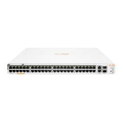 HPE Aruba Instant On 1960 48G 40p Class4 8p Class6 PoE 2XGT 2SFP+ 600W (x5), Managed, L2+, Gigabit Ethernet (10/100/1000), Power over Ethernet (PoE), Rack-Einbau, 1U Instant On 1960 48G PoE 40p der Klasse 4 8p Klasse 6 2XGT 2SFP+ 600 W Switch