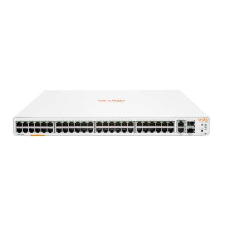 HPE Aruba Networking Instant On 1960 48G 2XGT 2SFP+ (x5), Managed, L2+, Gigabit Ethernet (10/100/1000), Vollduplex, Rack-Einbau, 1U Instant On 1960 48G 2XGT 2SFP+ Switch