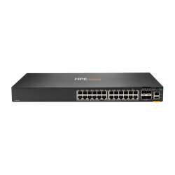 HPE Aruba Networking CX 6300F 24p 10M/100M/1G 4p SFP56 50G TAA Switch, Managed, L3, Gigabit Ethernet (10/100/1000), Rack-Einbau, 1U Networking CX 6300F 24p 10M/100M/1G 4p SFP56 50G TAA Switch