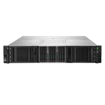 HPE ProLiant Compute DL340 Gen12 6505P 2.2GHz 12c 1P 2x32GB-R 8SFF MR408i-o 2x1000W PS EU Server, 2,2 GHz, 64 GB, DDR5-SDRAM, 1000 W, Rack (2U) ProLiant Compute DL340 Gen12 6505P 2.2GHz 12c 1P 2x32GB-R 8SFF MR408i-o 2x1000W PS EU Server