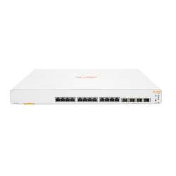 HPE Aruba Instant On 1960 12XGT 4SFP+ (x5), Managed, L2+, Gigabit Ethernet (10/100/1000), Rack-Einbau, 1U Ethernet - Managed