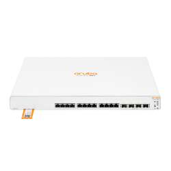 HPE Aruba Instant On 1960 12XGT 4SFP+ (x5), Managed, L2+, Gigabit Ethernet (10/100/1000), Rack-Einbau, 1U Ethernet - Managed