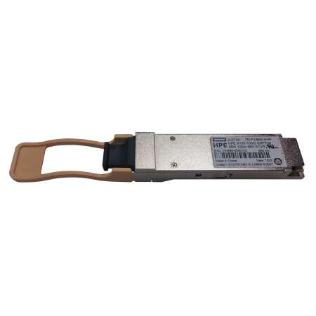 HPE Storage 100GbE QSFP28 SR4 Extended Temperature Pull Tab Transceiver, 100000 Mbit/s, QSFP28, 100 m Storage 100GbE QSFP28 SR4 Extended Temperature Pull Tab Transceiver