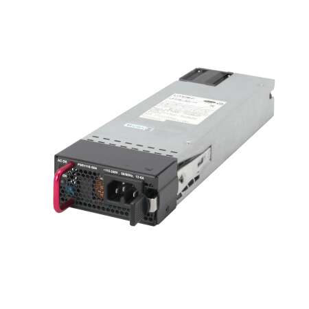 HPE Networking X362 1110W 115-240VAC to 56VDC PoE Power Supply, Stromversorgung, Metallisch, 1110 W, 115 - 240 V, 82,6 mm, 297,7 mm Networking X362 1110W 115-240VAC to 56VDC PoE Power Supply