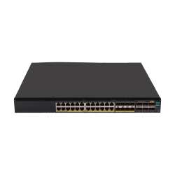 HPE Networking Comware Data Center Switch 24p 10GBASE-T 8p SFP+ 1G/10G 6p QSFP28 100G 5720, Managed, L2/L3, 10G Ethernet (100/1000/10000), Rack-Einbau, 1U Networking Comware Data Center Switch 24p 10GBASE-T 8p SFP+ 1G/10G 6p QSFP28 100G 5720