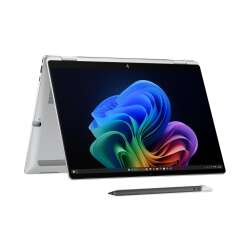 HP EliteBook X Flip G2i, Intel Ultra 5 325, 32 GB LPDDR5, 512GB SSD NVMe Gen5, 14" WUXGA 1920x1200 Touchscreen Sure View 800nits, Graphics, Xe3 Celestial, 4 Xe3-Cores, Win11 Pro, Silber, 3 Jahre Vor‑Ort Service