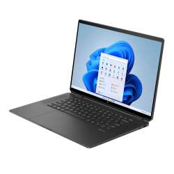 HP Spectre x360, Renew, Intel Ultra 7 155H, 32 GB DDR5, 2TB SSD, 16" 2.8K 2880x1800 OLED Touchscreen 400 nits, RTX4050, 6 GB dediziert, Win11 Home, Schwarz, 1 Jahr Bring‑In Garantie