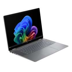 HP OmniBook X FlipNGAI 16-ar0669nz, Renew, AMD Ryzen 7 350, 32 GB LPDDR5, 2TB SSD, 16" 2.8K 2880x1800 OLED Touchscreen 400 nits, AMD Radeon 860M, Win11 Home, Silber, 1 Jahr Bring‑In Garantie