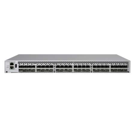HPE SN6000B, Managed, Rack-Einbau, 1U HPE Renew Produkt,  SN6000B Fibre Channel Switch - Active Power Pack+ - 16 Gb - mit 48 Anschlüssen/48 Anschlüssen