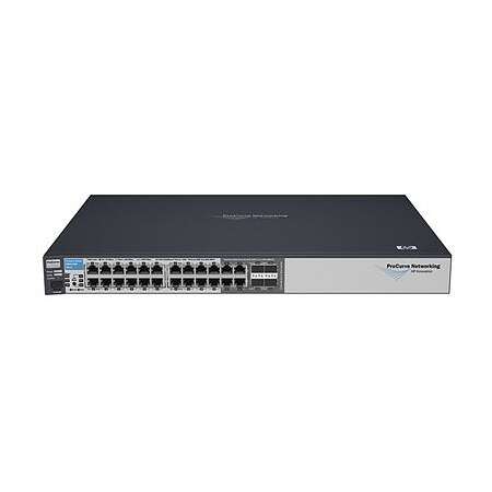 HPE E2810-24G Switch, Managed, Power over Ethernet (PoE) HPE Renew Produkt,  Bietet Schutz vor unberechtigtem Zugriff und erweiterte Priorisierung