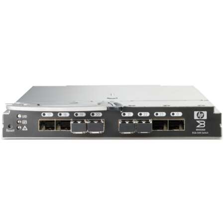 HPE AJ821A, 384 Gbit/s, 8 Gbit/s, 10 - 35 °C, -30 - 60 °C, 381 x 298,5 x 85,9 mm, 1,81 kg HPE Renew Produkt,  Brocade 8/24c SAN Switch for BladeSystem c-Class