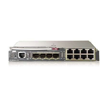 HPE 410916-B21, CiscoWorks; SNMP v1, v2c, and v3; TelnetCLI, Ethernet, 19,1 cm (7.5"), 270,00 x 352,55 x 120,65 mm, 2 kg, 1 GbE HPE Renew Produkt,  Cisco Catalyst Blade Switch 3020 for HP c-Class BladeSystem