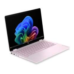 HP OmniBook 5 FlipNGAI 14-km0729nz, Renew, Intel Ultra 7 355, 16 GB LPDDR5, 1TB SSD, 14" WUXGA 1920x1200 OLED Touchscreen 300 nits, Graphics, Xe3 Celestial, 4 Xe3-Cores, Win11 Home, Powder Pink, 1 Jahr Bring‑In Garantie