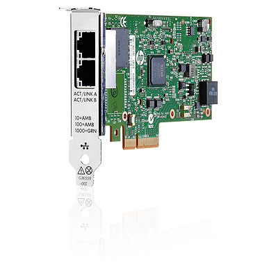 HPE Intel Ethernet Adapter, I350-T2V2, 1Gb, 2-port, BASE-T